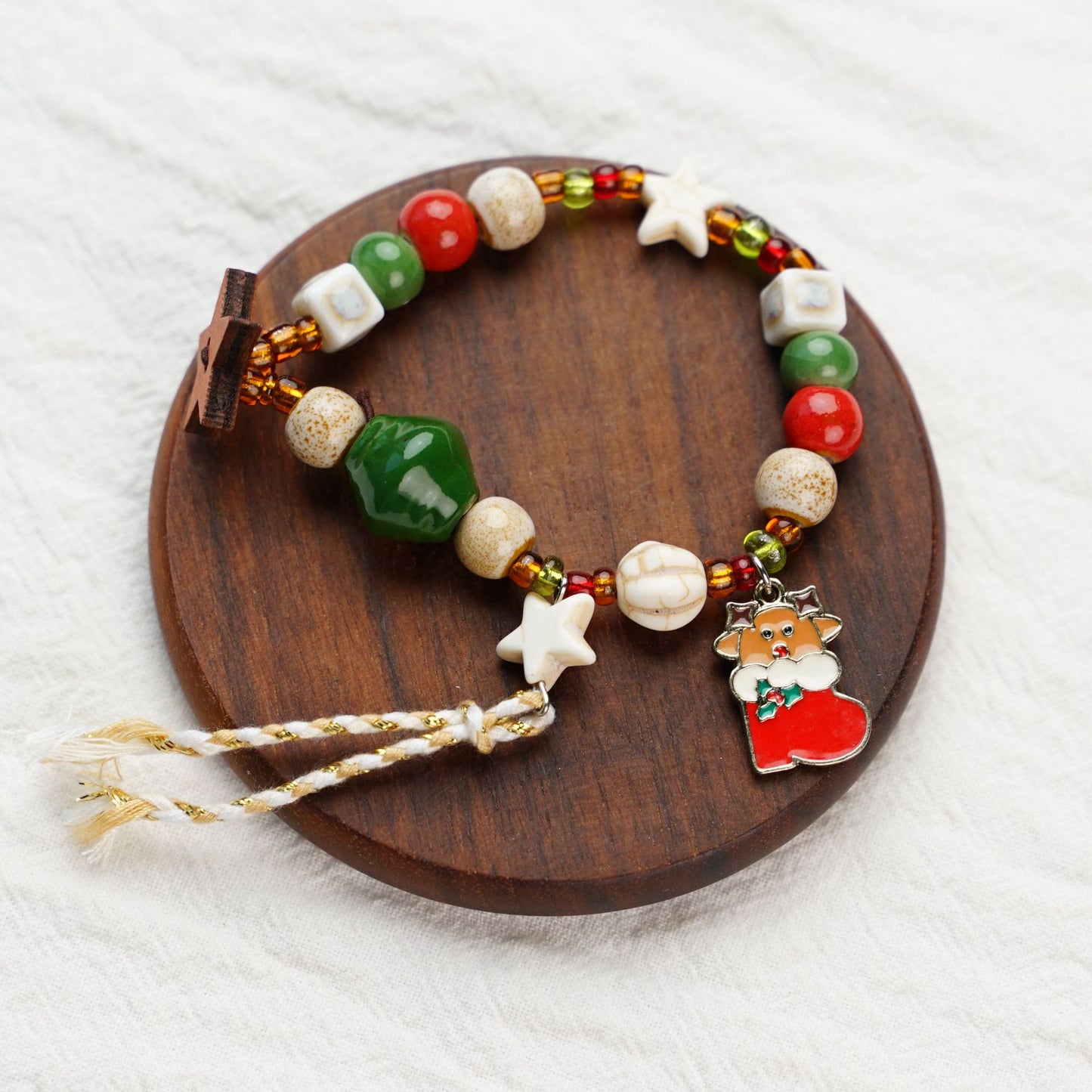 New Best-selling Christmas Bracelet And Beaded Necklace Small Decorative Gift