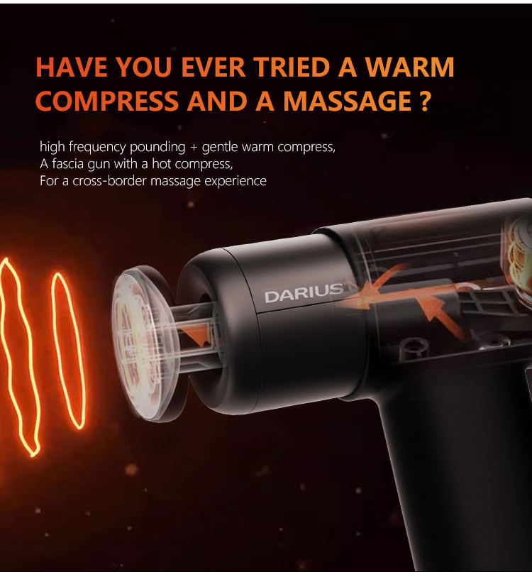 2025 New Heated Muscle Massage Gun