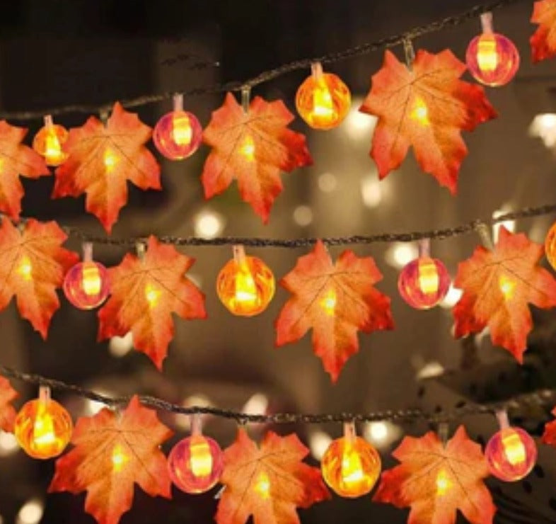 Thanksgiving Decor Pumpkin Light