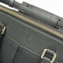 Tod's 2-way Bag Women Leather Handbag,Shoulder Bag Dark Gray