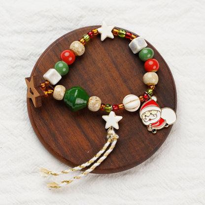 New Best-selling Christmas Bracelet And Beaded Necklace Small Decorative Gift
