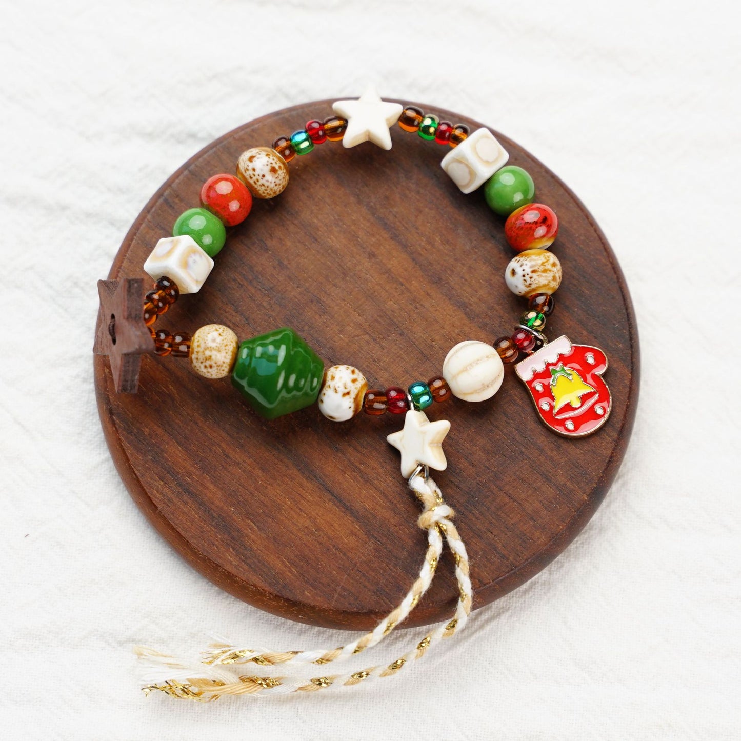 New Best-selling Christmas Bracelet And Beaded Necklace Small Decorative Gift