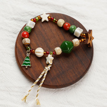 New Best-selling Christmas Bracelet And Beaded Necklace Small Decorative Gift