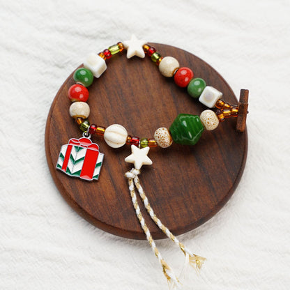 New Best-selling Christmas Bracelet And Beaded Necklace Small Decorative Gift