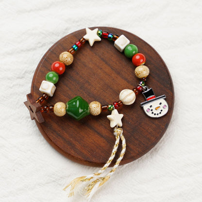New Best-selling Christmas Bracelet And Beaded Necklace Small Decorative Gift