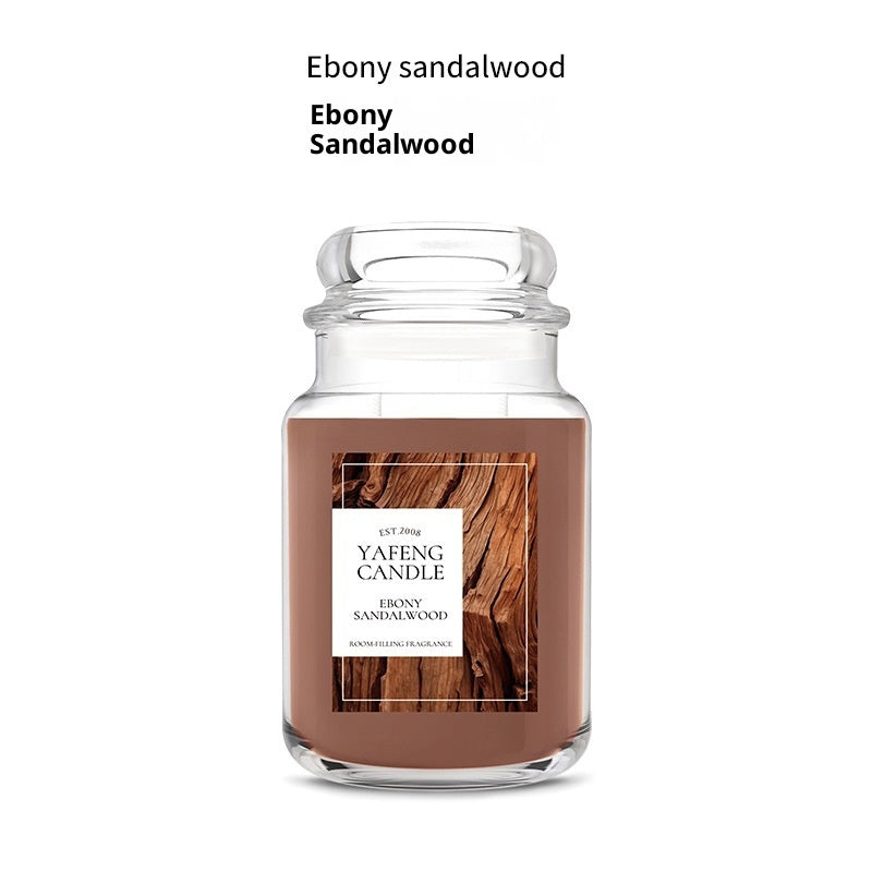 Christmas Best-Selling Large Jar 550g Candle Fragrance Essential Oil Smoke-Free Soy Wax High-End Gift