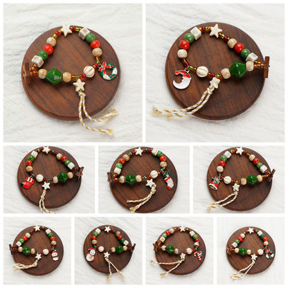 New Best-selling Christmas Bracelet And Beaded Necklace Small Decorative Gift