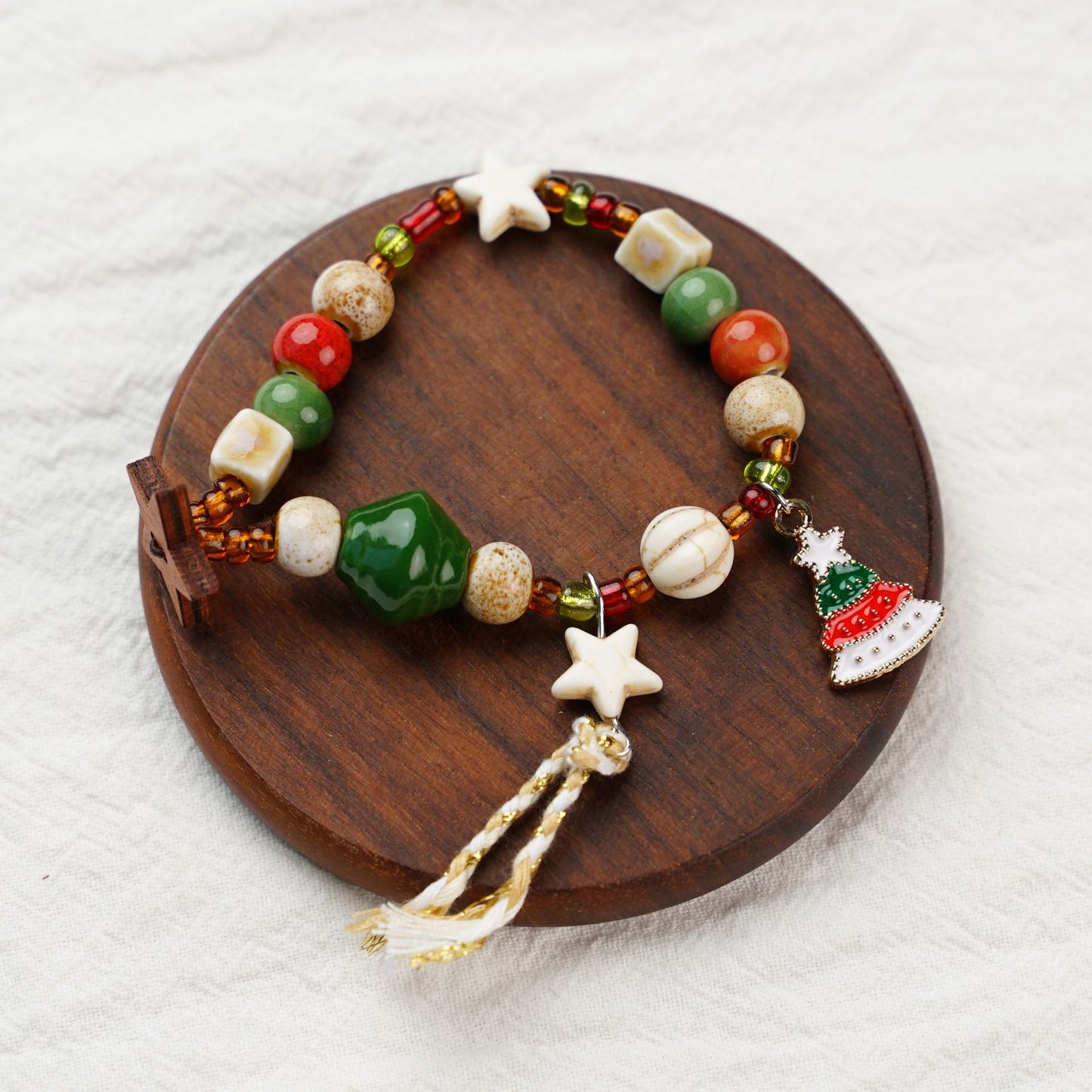 New Best-selling Christmas Bracelet And Beaded Necklace Small Decorative Gift