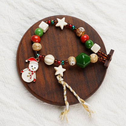 New Best-selling Christmas Bracelet And Beaded Necklace Small Decorative Gift