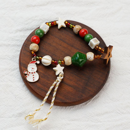 New Best-selling Christmas Bracelet And Beaded Necklace Small Decorative Gift