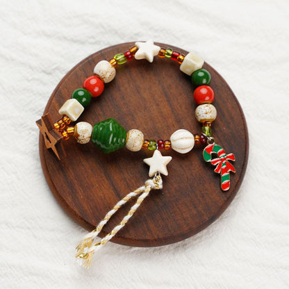 New Best-selling Christmas Bracelet And Beaded Necklace Small Decorative Gift