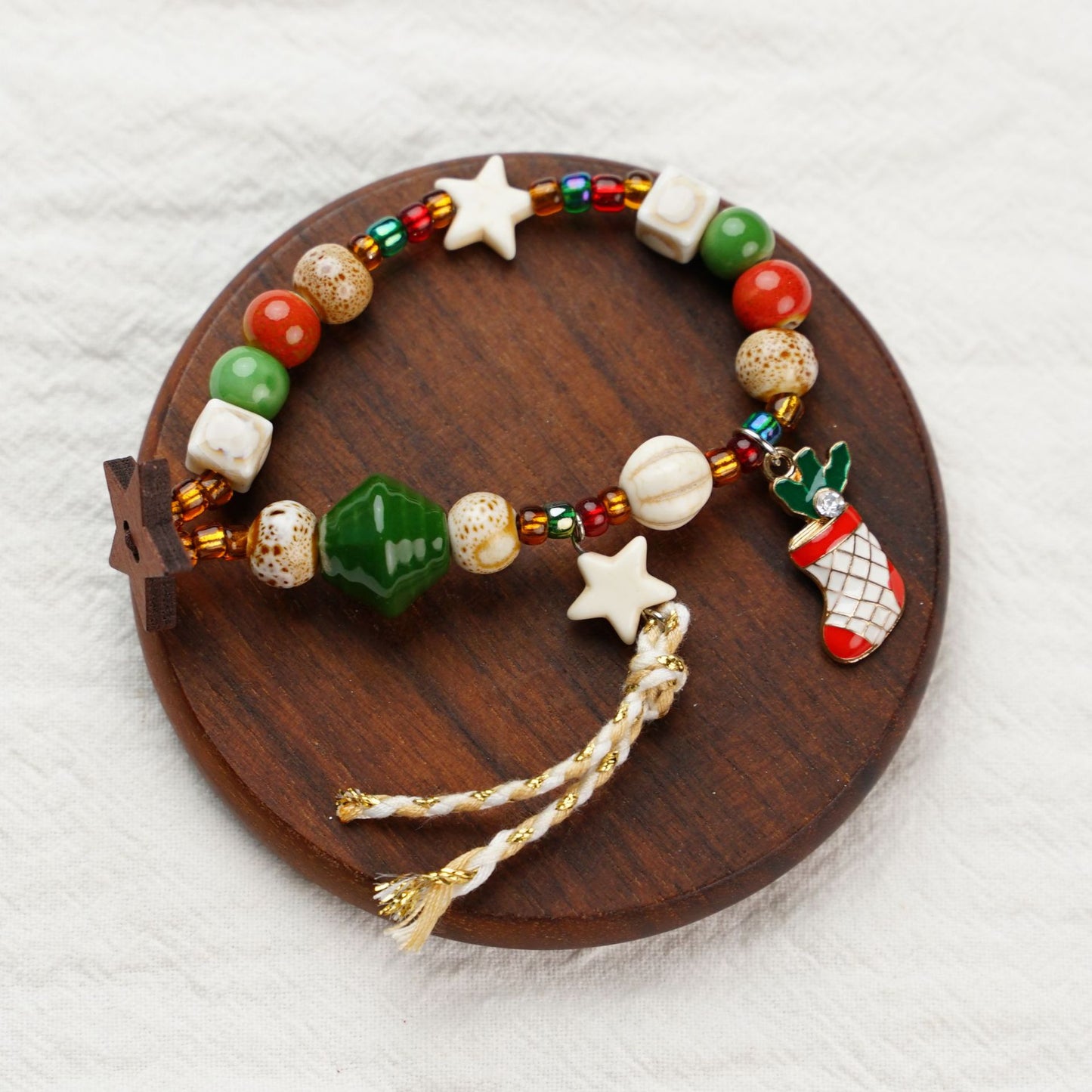 New Best-selling Christmas Bracelet And Beaded Necklace Small Decorative Gift