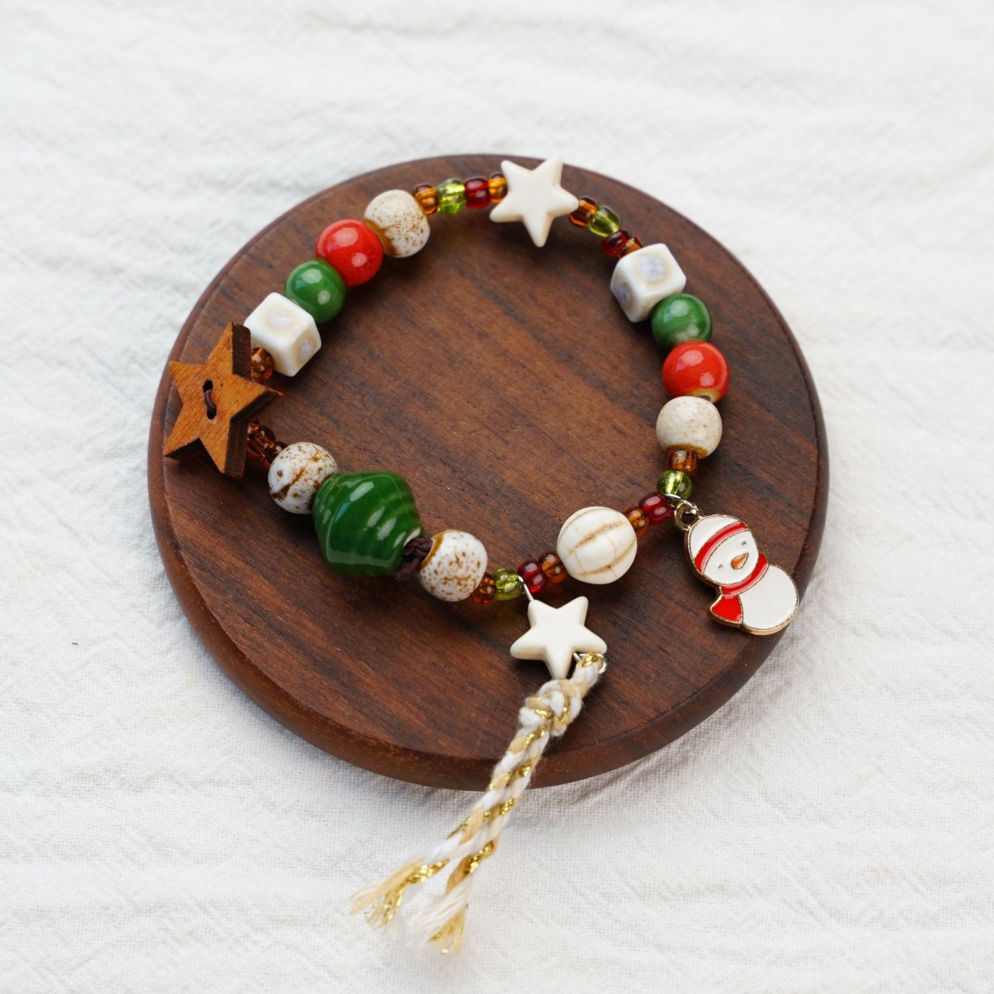 New Best-selling Christmas Bracelet And Beaded Necklace Small Decorative Gift