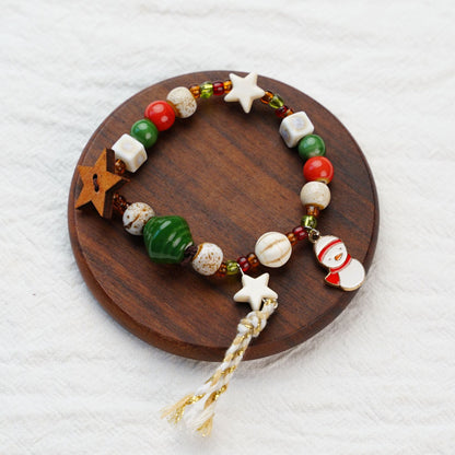 New Best-selling Christmas Bracelet And Beaded Necklace Small Decorative Gift