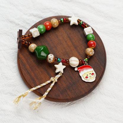 New Best-selling Christmas Bracelet And Beaded Necklace Small Decorative Gift